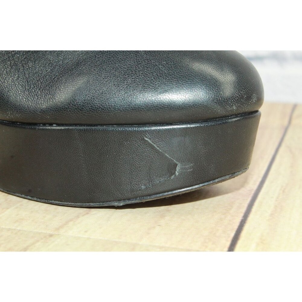 3.1 Phillip Lim Ziggy Ankle Zip Platform Boots Leather Black Size 9 - Picture 10 of 10